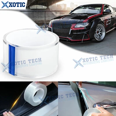 Tira adhesiva invisible para borde de puerta parachoques protector contra arañazos para Audi Volkswagen Foto 1 de 4