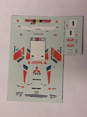 decal mitsubishi galant vr4 rally montecarlo 1992 t.salonen 1:43 - Immagine 1 di 2
