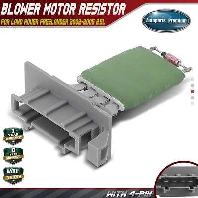 Resistencia de motor soplador de climatización para Land Rover Freelander 2002 2003 2004 2005 V6 2,5 L Foto 1 de 4