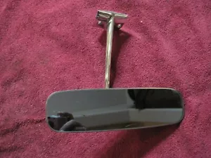 Vintage Chrome Rear View Mirror Ford Chevy Mopar Buick Olds Pontiac - Bild 1 von 5