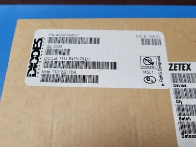 (10 PCS) AL8805AW5-7 LED Driver DC/DC 8LEDs 1A 30V 1MHz SOT25 ROHS - Image 1 of 4