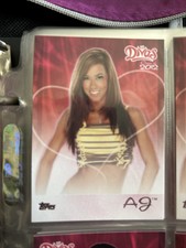 2012 Topps WWE Diva AJ Lee Class of 2012 #1 Rookie Card