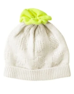 GYMBOREE COZY SKI LODGE LUREX POPCORN POM POM SWEATER HAT 6 12 24 2T 3T NWT - Picture 1 of 1