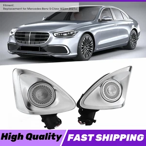 64 Colors 4D Rotation Speaker Tweeter Set For 2022-25 Mercedes Benz W223 S Class - Bild 1 von 12