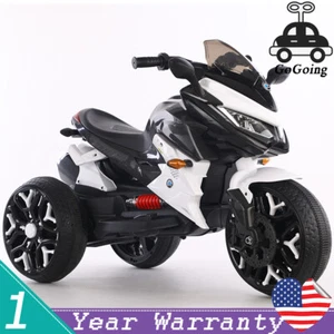 12V Electric Kids Motorcycle Ride-On Motorbike 3-Wheel 1.8-3.2MPH for Age 3-6 - Picture 1 of 10