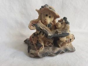 Boyds Bears: Daphne y Eloise leyendo "Mujeres trabajan" conejos #OSSH #7 - Imagen 1 de 9