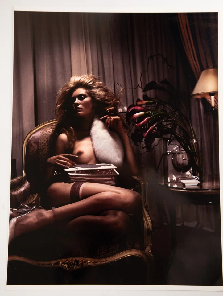 PHOTO NUMERIQUE  Steven Lyon  CIRCA 2015  NU ARTISTIQUE FEMME NUE 27X35cm - Photo 1/1