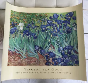 1889 In perfette condizioni. IRISES-VINCENT VAN GOGH-THE J. PAUL GETTY MUSEUM-MALIBU, CA.90.PA.20 - Foto 1 di 1