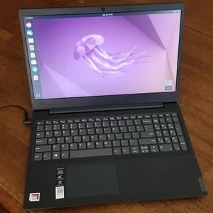 Lenovo Ideapad S145-15AST AMD A6-9225 Radeon r4 4 GiB 256.1 GB Ubuntu 22.04.1 - Afbeelding 1 van 14