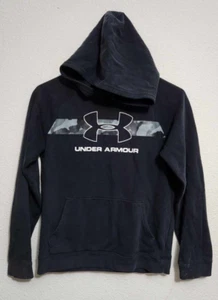 Under Armour Youth Large Hooded Long-Sleeve Logo Sweatshirt - Picture 1 of 3