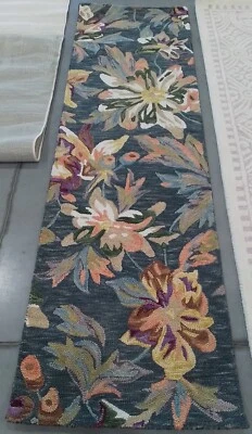 Alfombra GRIS/VIOLETA 2'-3" x 8'-0" Corte, Precio Reducido 1172769101 BLM467F-28 Foto 1 de 4