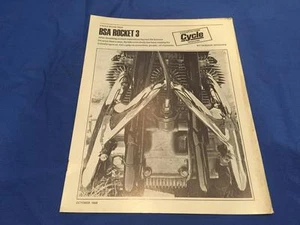 Cycle Magazine Excerpt, October 1968, BSA Rocket III Cycle Road Test - Picture 1 of 1