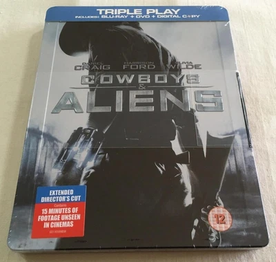 Cowboys & Aliens (Blu-ray and dvd) Blu-ray (2011) Daniel Craig - Image 1 of 2