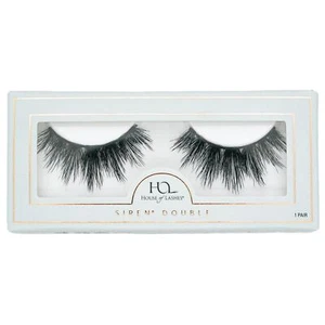 House of Lashes Lightweight Eyelashes Black Siren Double Style Falsies - 1 Pair - Picture 1 of 4