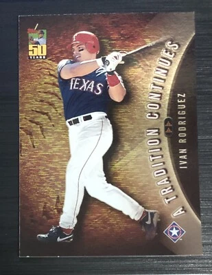 Ivan Rodriguez 2001 Topps #TRC11 Texas Rangers Insert Baseball Card - Image 1 of 2