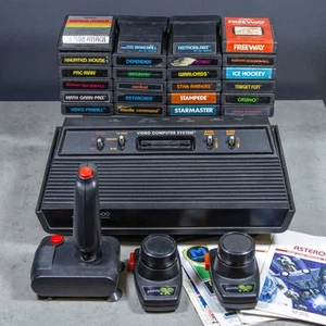 Atari 2600 Vader Console | 24 Games | 2 Controllers | 5 Manuals | Tested & Works - Picture 1 of 11