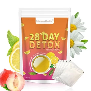 Skinny Boost 28 giorni Detox Tea Kit-1 Daytime Tea 28 bustine - Foto 1 di 10