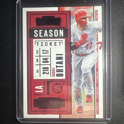 2020 Panini Contenders - Shohei Ohtani #35 Purple - Image 1 of 3