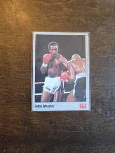 All World Boxing #25 1991 John (La Bestia) Mugabi - Imagen 1 de 2
