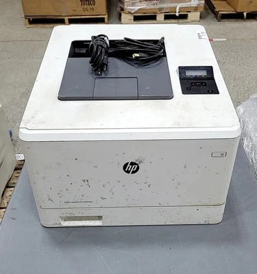 HP W1Y44A Color LaserJet Pro M454dn Printer 62K Pages SEE NOTES - Image 1 of 4
