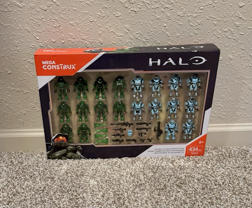 Mega Construx HALO FAITHFUL VS FALLEN Battle Pack Set NIB - Image 1 of 4