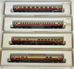 Märklin mini-club 4 vagones TEE muy bien conservados en embalaje original - Imagen 1 de 1