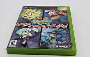 SpongeBob Schwammkopf: Lichter, Kamera, Hose mit Handbuch XBox Gane - Bild 1 von 3