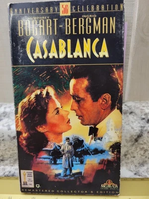 Casablanca VHS 50th Anniversary Remastered Collector's Edition MGM/UA - Image 1 of 2