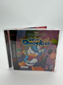 Disney's Donald Duck Goin Quackers - Sega Dreamcast - Complete in Box CIB Tested