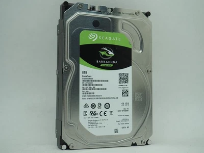 Seagate Barracuda 8TB 3.5" SATA Desktop HDD Hard Drive Tested,Wiped -ST8000DM004 - Image 1 of 4