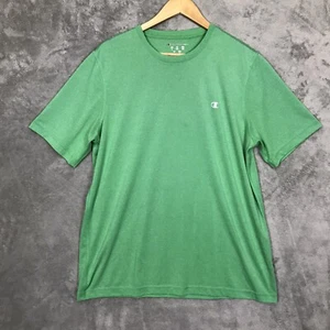 Champion Elite Men's Size Large Green Activewear Short Sleeve Shirt - Picture 1 of 10