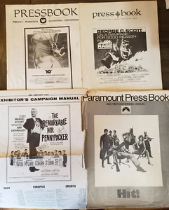 Vintage Movie Press Books - 10 Bo Derek - George Scott Directorial Debut - 1970s - Picture 1 of 1