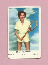 1952 Dutch Gum Card Serie B #24 Ruth Roman