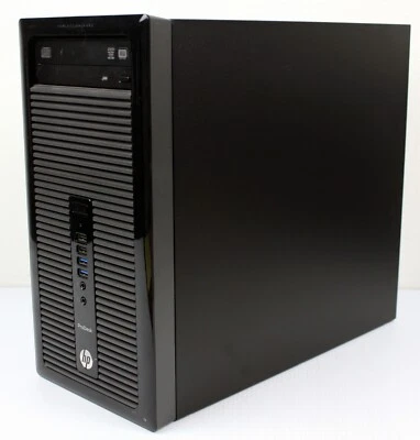 HP ProDesk 400 G1 MT Intel i3-4130 3.4GHz 4GB RAM, 500GB HDD, WINDOWS 7 PRO - Image 1 of 4
