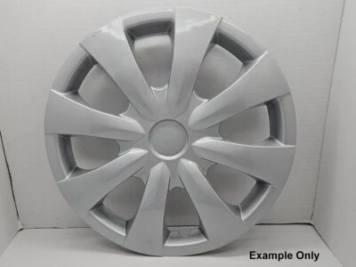ONE Single Hubcap Silver FOR 2009-2013 Toyota Corolla 15" Steel Wheel OPEN BOX - Image 1 of 4