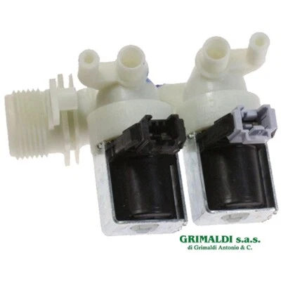 ELETTROVALVOLA LAVATRICE ARISTON INDESIT CARICO ACQUA 2 VIE 180° C00110333
