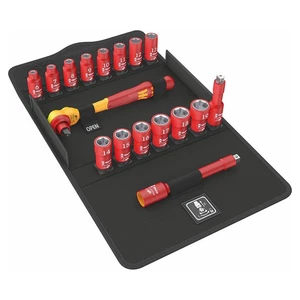 Juego de llaves/enchufes Wera de 3/8" con aislamiento métrico (juego de 17 piezas) - Imagen 1 de 5