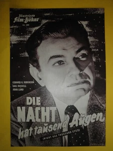 IFB 599 / Die Nacht hat tausend Augen / Edward. G. Robinson, G. Russell / SELTEN - Imagen 1 de 1