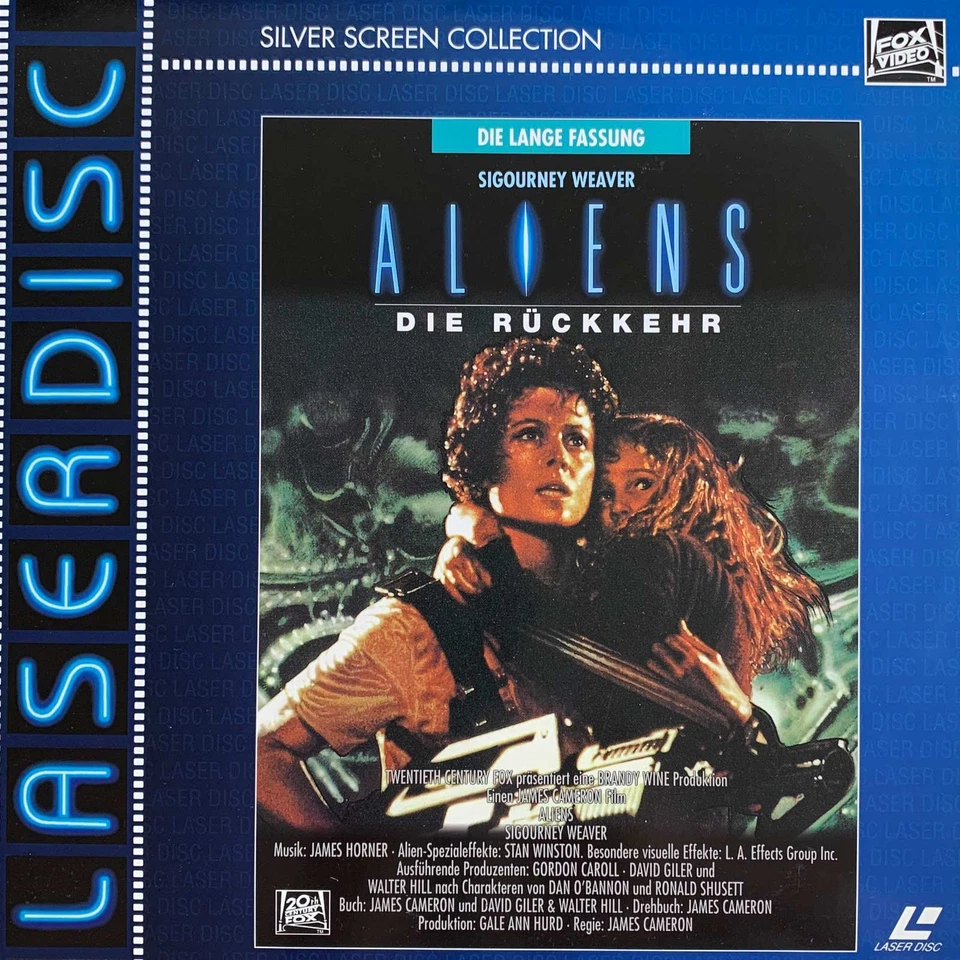 Sigourney Weaver - ALIENS DIE RÜCKKEHR [Laserdisc] EX/EX - Bild 1 von 2