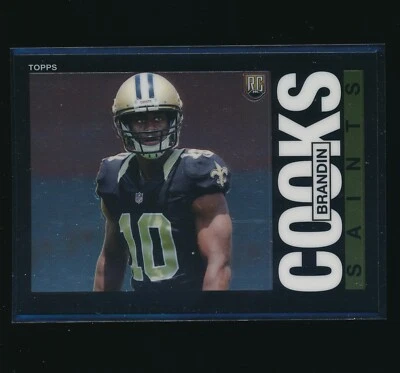 2014 Topps Chrome 1985 rookie #31 Brandin Cooks rc MINT - Image 1 of 2