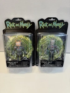 Rick and Mort: Purge Suit Morty And Rick Funko Action Figures. - Picture 1 of 10
