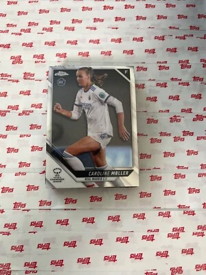 2021-22 Topps Chrome Women’s UEFA Champions League CAROLINE MOLLER Real Madrid - Image 1 of 2