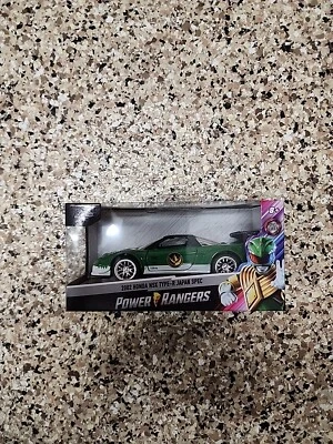 Coche diecast Jada Toys Power Rangers 2002 verde Honda NSX Type-R Japón 1:24 Foto 1 de 4