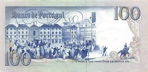 Portugal  100  Escudos  12.3.1985  Series DZT  Circulated Banknote LB3 - Picture 1 of 2