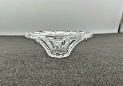 SCHONBEK 2 Pack! Crystal Chandelier Bobeche 110mm (4.3") D, 23mm CH, 6 Pin Rings 9764/1