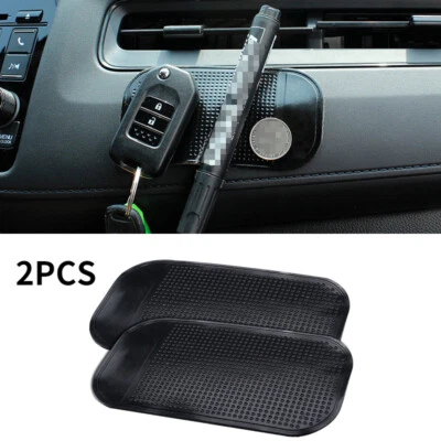 2PCS Car Anti-Slip Dashboard Mat Sticky Pad Holder for Mobile Phone GPS Holder - Image 1 of 4