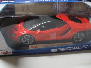 1:18 MAISTO LAMBORGHINI CENTENARIO DIECAST CAR RED - Picture 1 of 1