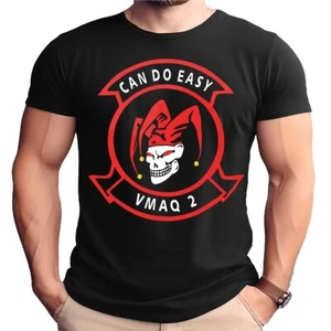 Camisa VMAQ-2 Can Do Easy - Bufón con logotipo de calavera - Imagen 1 de 1