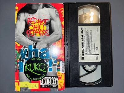 What Hits!? [Video] Red Hot Chili Peppers (VHS, 1992, EMI Music Distribution) 2 Foto 1 de 2