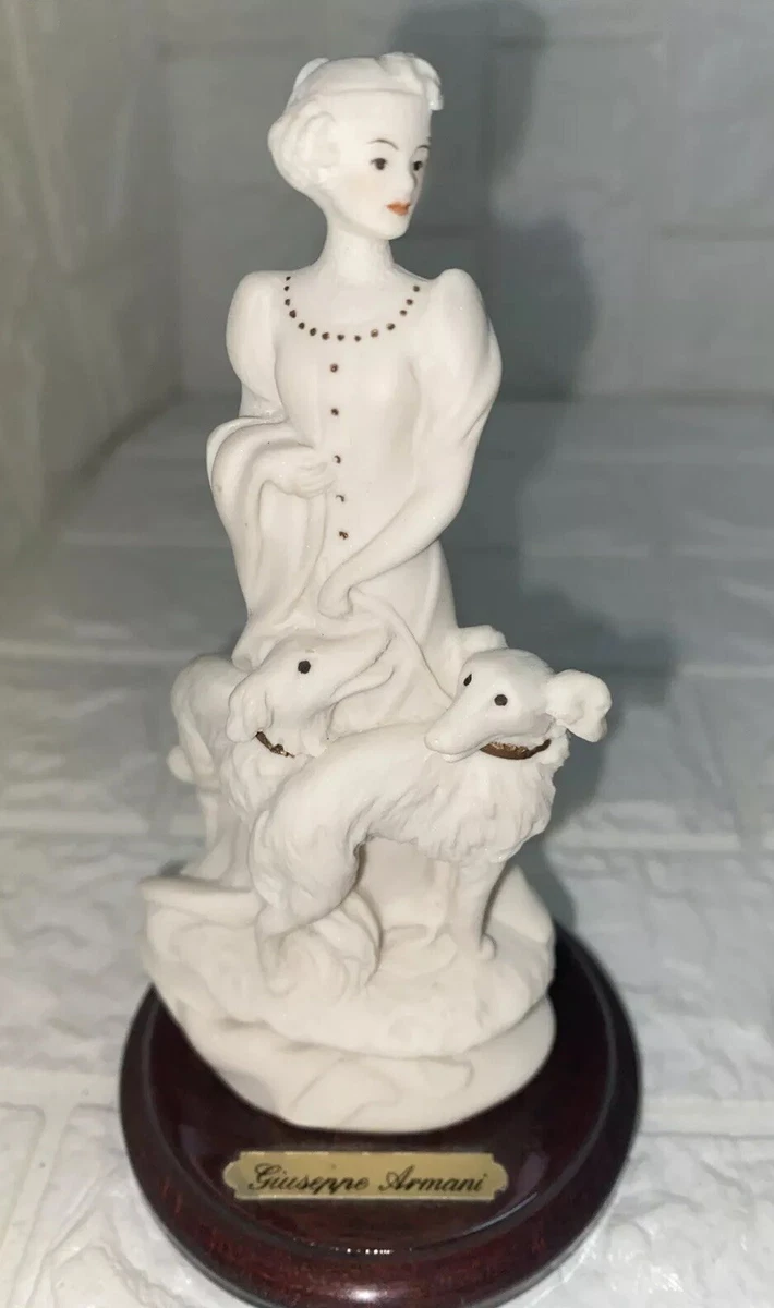 置物 g. Armani Giuseppe Armani DOG CHILDREN Boy With Dog Armani - Etsy